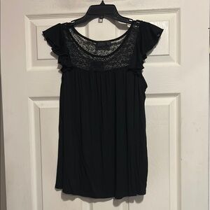 Doublju Top Size Small Black